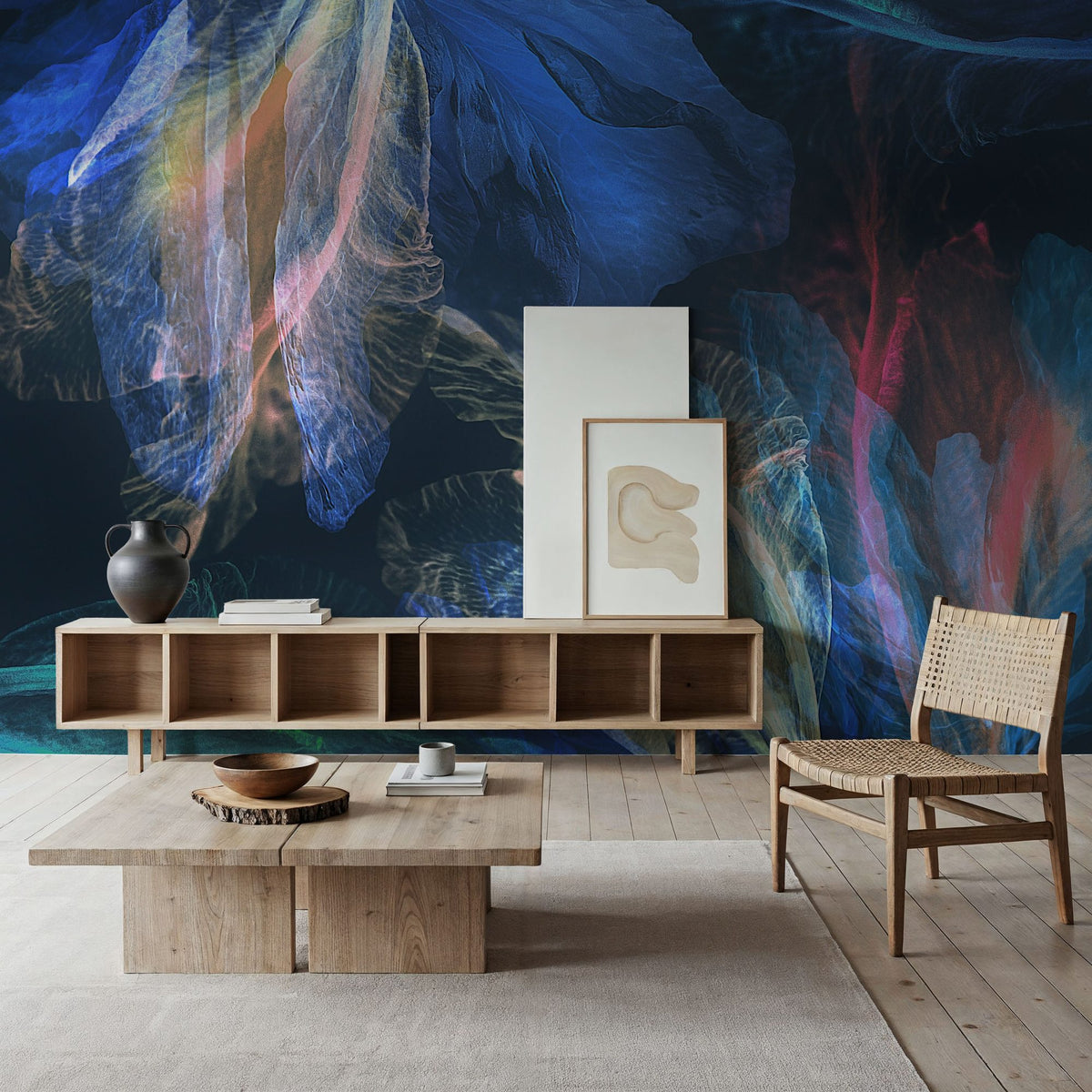 Ocean Garden Mural Wallpaper - room preview 04