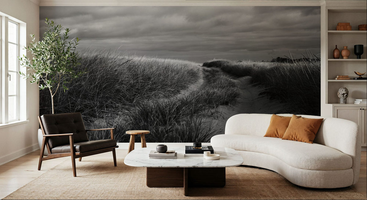 Beach Grasses Mural Wallpaper - room preview 04