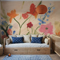 Wildflowers I Mural Wallpaper - room preview 04