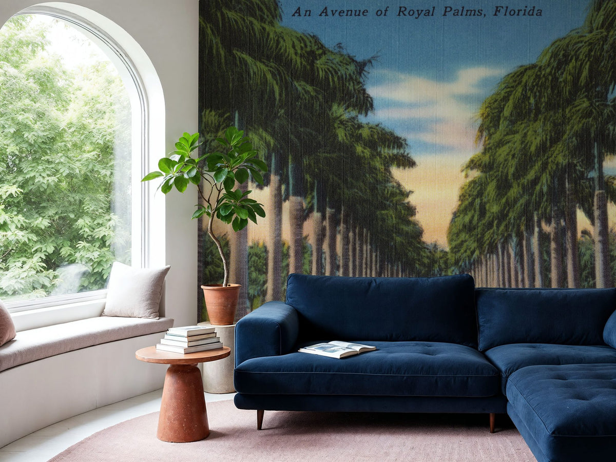 Greetings From Royal Palms Mural Wallpaper - room preview 04