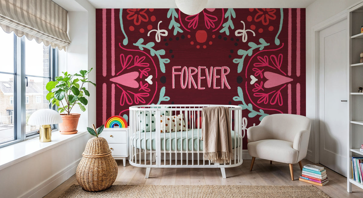 Love Sentiments Forever Mural Wallpaper - room preview 04
