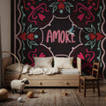 Love Sentiments Amore Mural Wallpaper - room preview 04