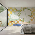 Happy Houseplant Mural Wallpaper - room preview 04