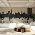 Kathmandu Nepal Skyline Concrete Mural Wallpaper - room preview 04