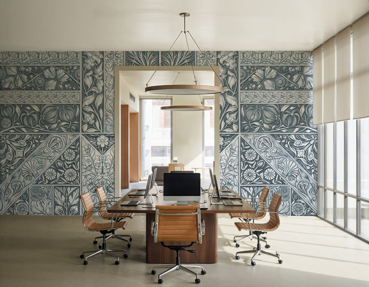 Flower Collection, Dove Mural Wallpaper - room preview 04