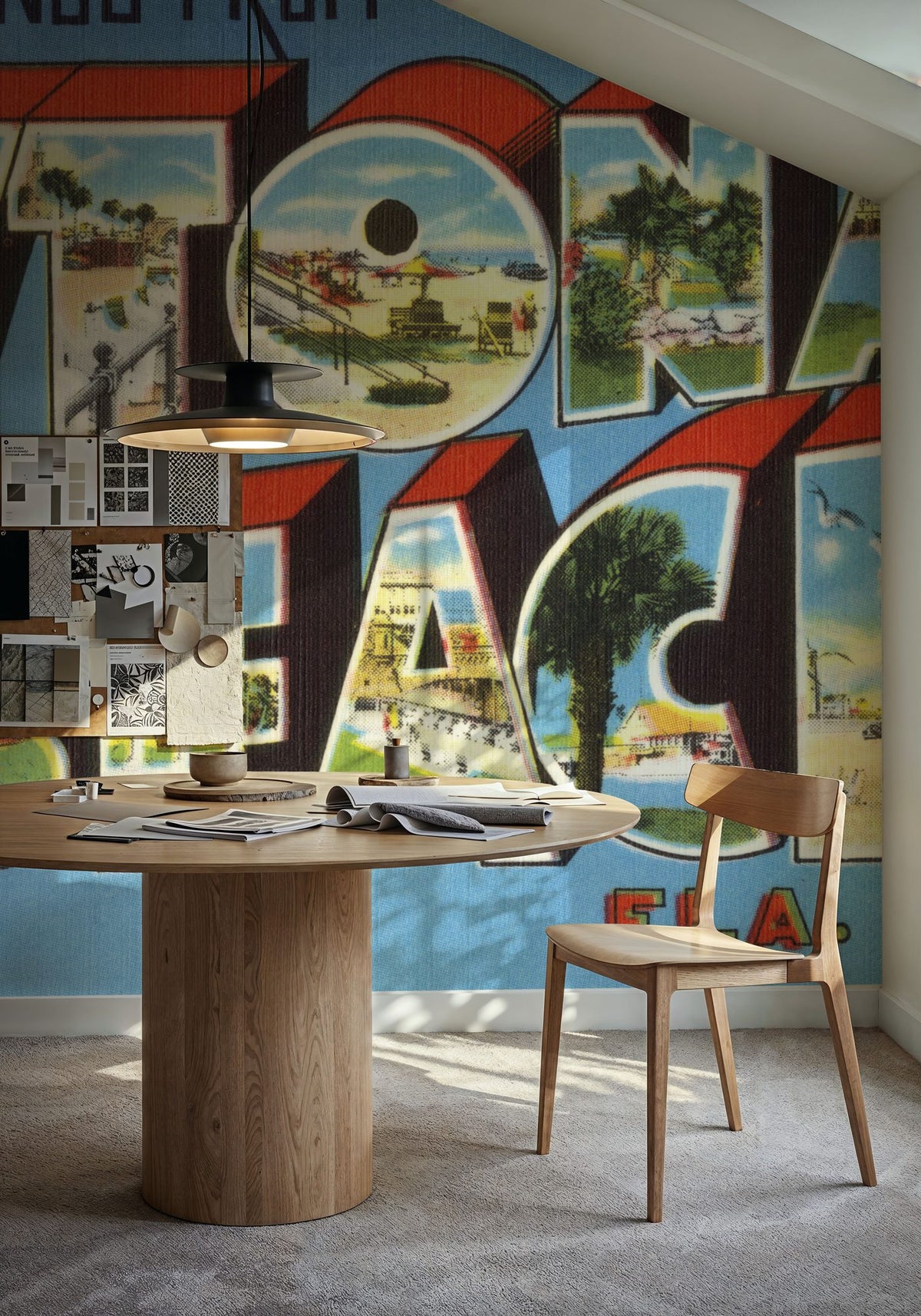 Greetings From Daytona Beach Mural Wallpaper - room preview 04