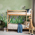 Dandelion Meadow, Green Mural Wallpaper - room preview 04