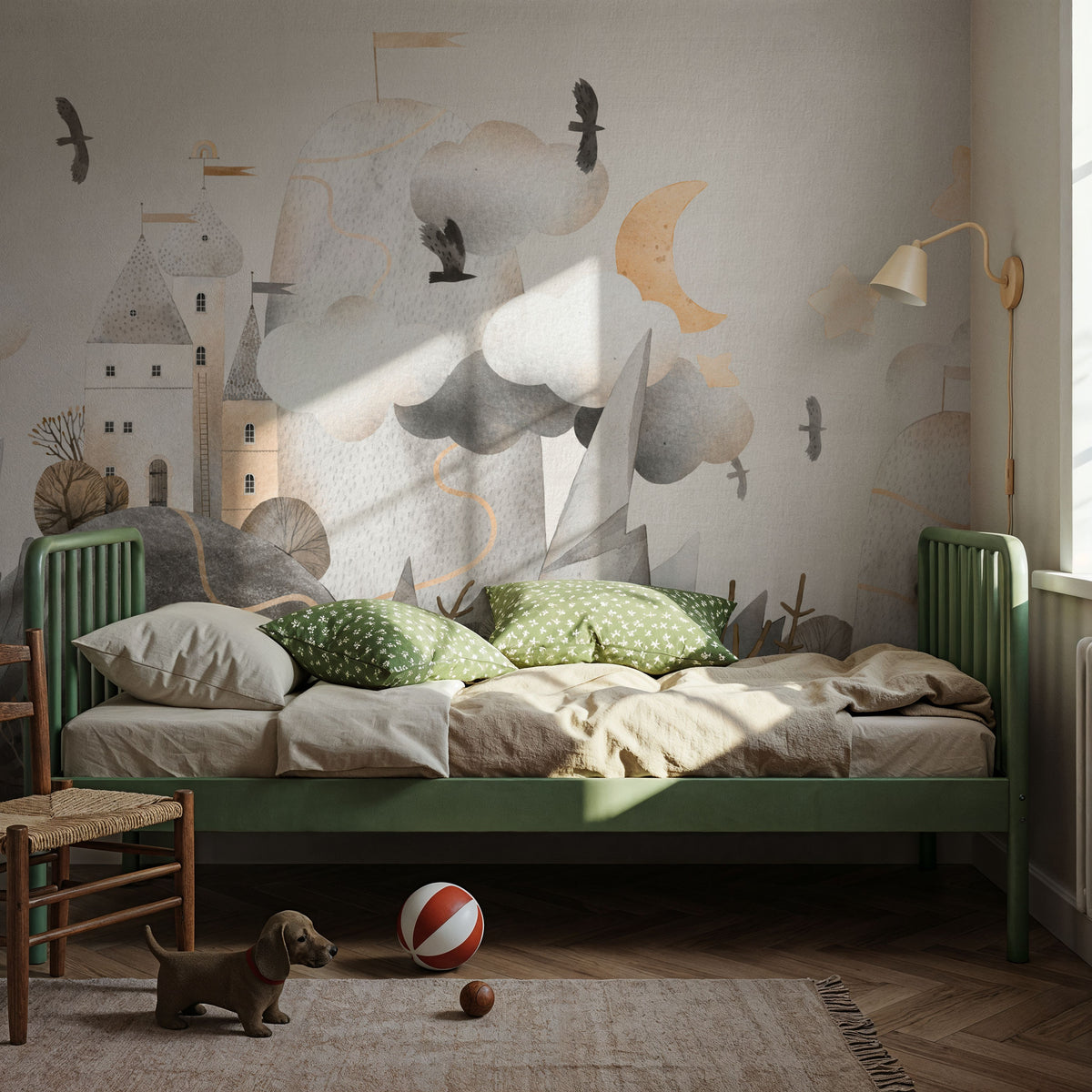 The Fairy Tale Landscape Mural Wallpaper - room preview 04