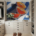 Three Citrus Slices Mural Wallpaper - room preview 04