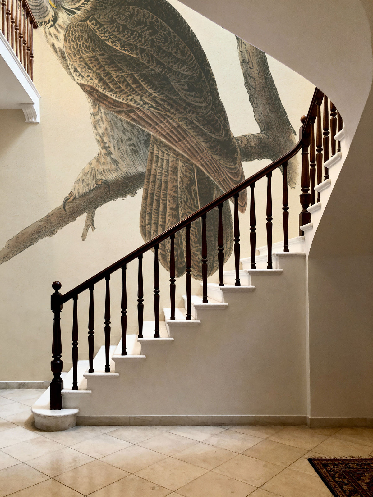 Forest Owls II Mural Wallpaper - room preview 04