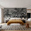 Palm Shadows Mural Wallpaper - room preview 04
