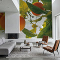 Oranges I Mural Wallpaper - room preview 04