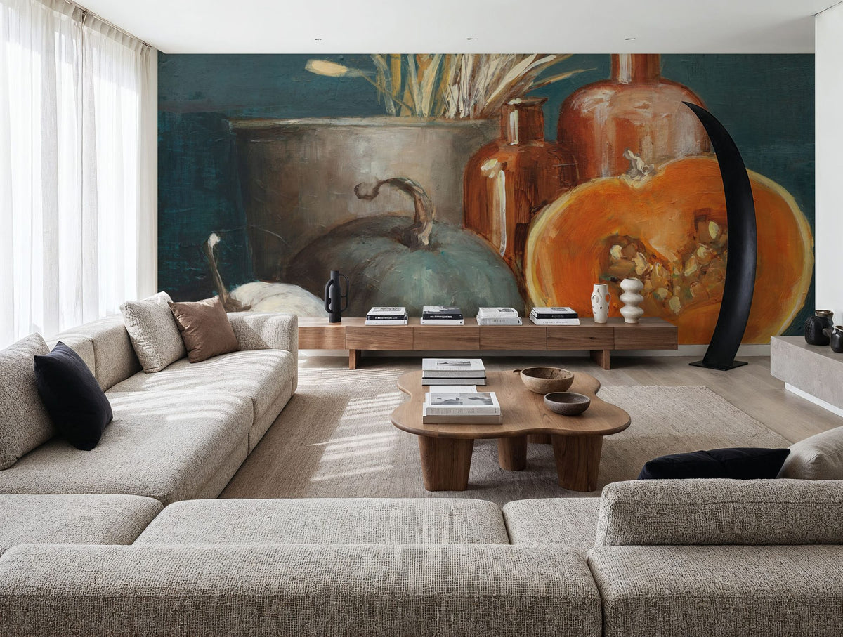 Autumn Still Life Mural Wallpaper - room preview 04