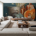 Autumn Still Life Mural Wallpaper - room preview 04