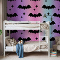 Twilight Bat Mural Wallpaper - room preview 04
