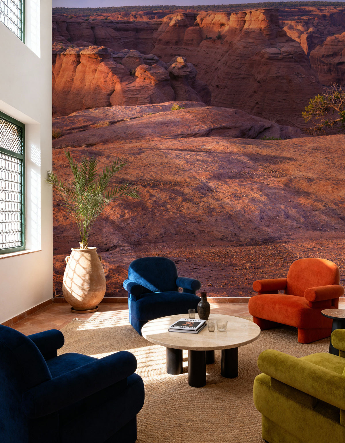 Vermilion Cliffs Mural Wallpaper - room preview 04