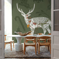 Holiday Form X Mural Wallpaper - room preview 04