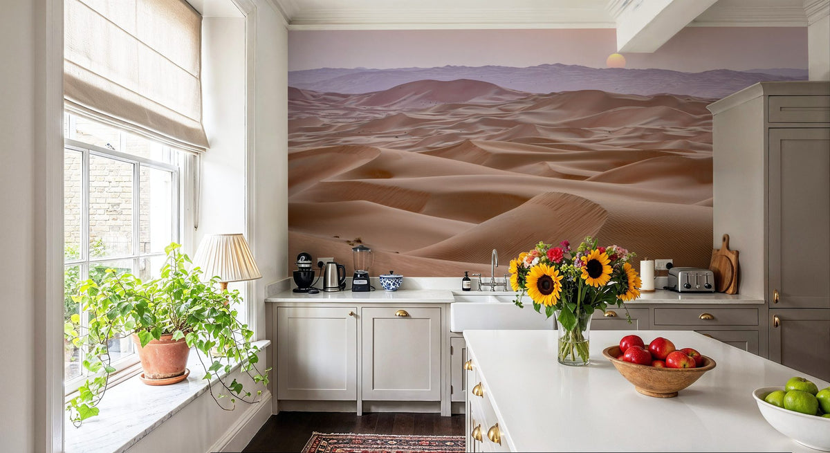 Desert Sunset Mural Wallpaper - room preview 04