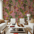 Juicy Fruits, Rasperry Smoothie Mural Wallpaper - room preview 04