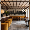Split Croatia Skyline Concrete Mural Wallpaper - room preview 04