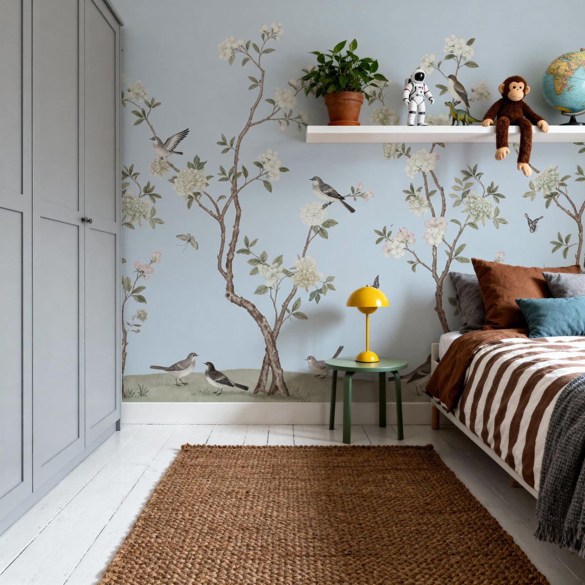 Peony Tree, Sky Mural Wallpaper - room preview 04