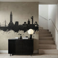 Le Havre France Skyline Concrete Mural Wallpaper - room preview 04