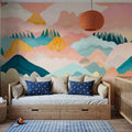 Dragon Mountains Mural Wallpaper - room preview 04