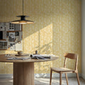 Marbelized Flow, Lemoncurd Mural Wallpaper - room preview 04
