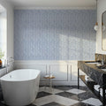 Marbelized Flow, Cloud Drift Mural Wallpaper - room preview 04