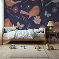 Royal Birds Mural Wallpaper - room preview 04