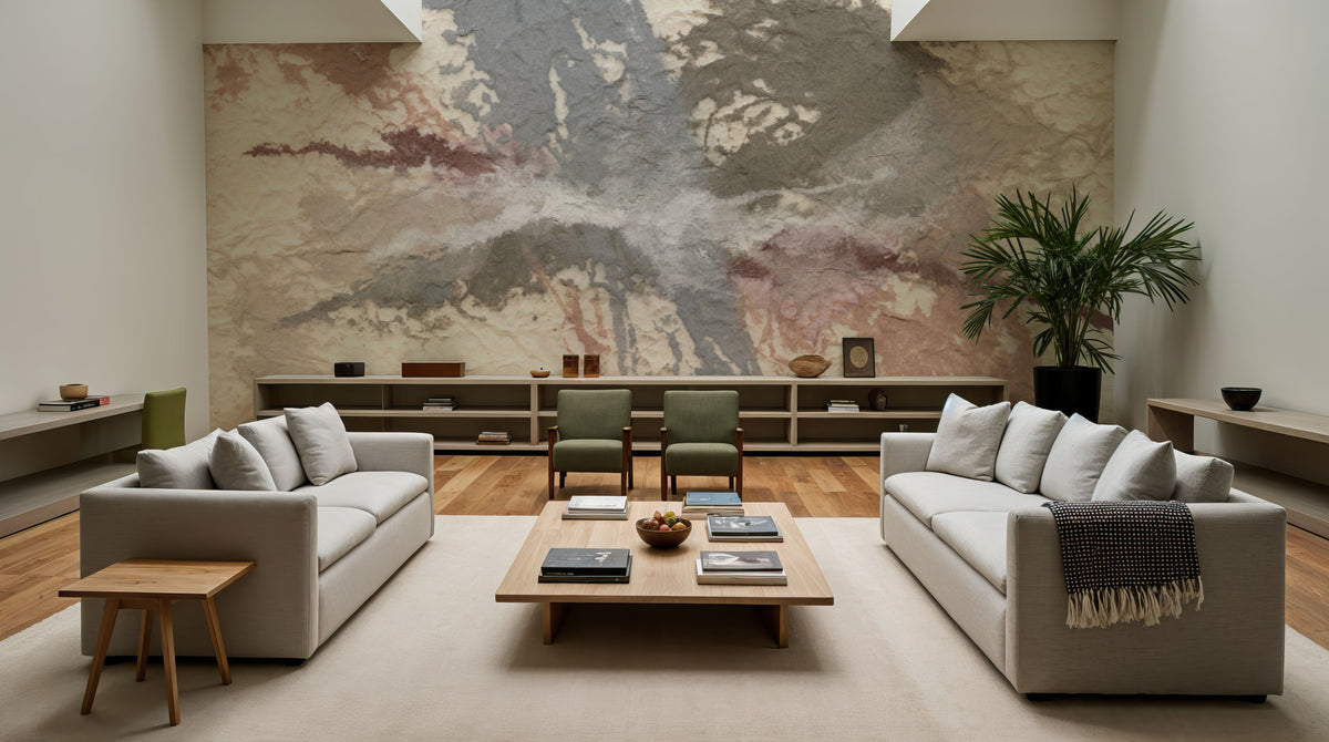 Tactile Simplicity III Mural Wallpaper - room preview 04