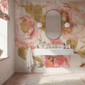 Touch of Rose I Mural Wallpaper - room preview 04