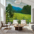 Summer in the Mountains Mural Wallpaper - room preview 04