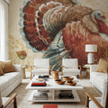 Harvest Moment Turkey Mural Wallpaper - room preview 04