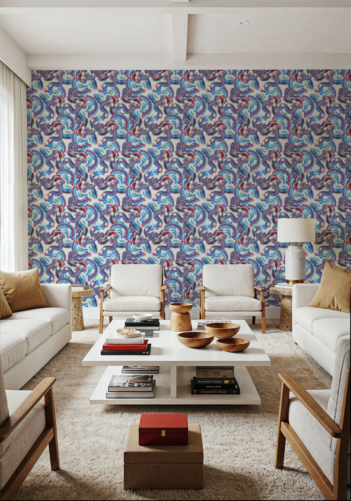 Forest Fruit Rainbows Mural Wallpaper - room preview 04