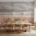 Soft Ocean Mural Wallpaper - room preview 04