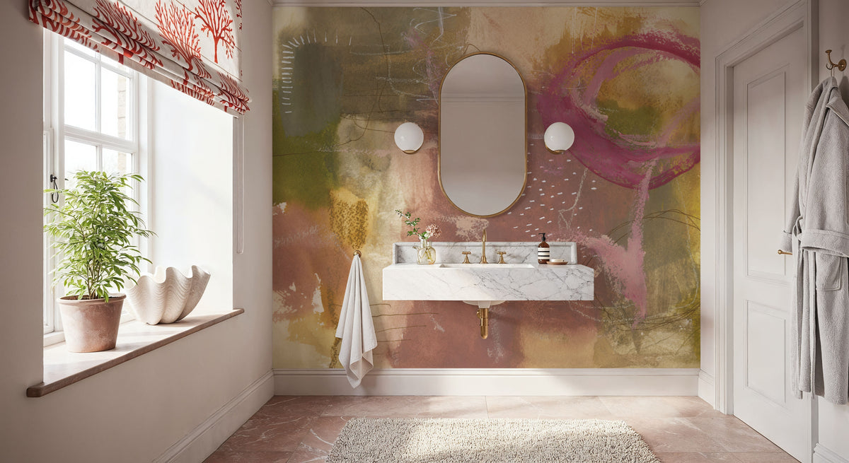 Lemon Season Mural Wallpaper - room preview 04