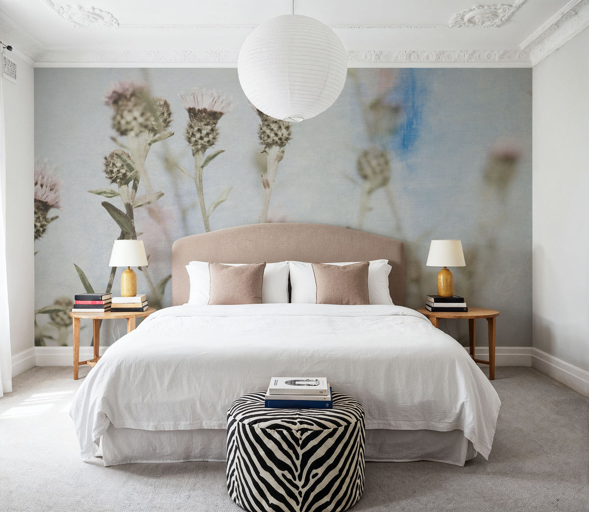 Wild Flowers I Mural Wallpaper - room preview 04