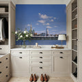 London Riverside Panorama Mural Wallpaper - room preview 04
