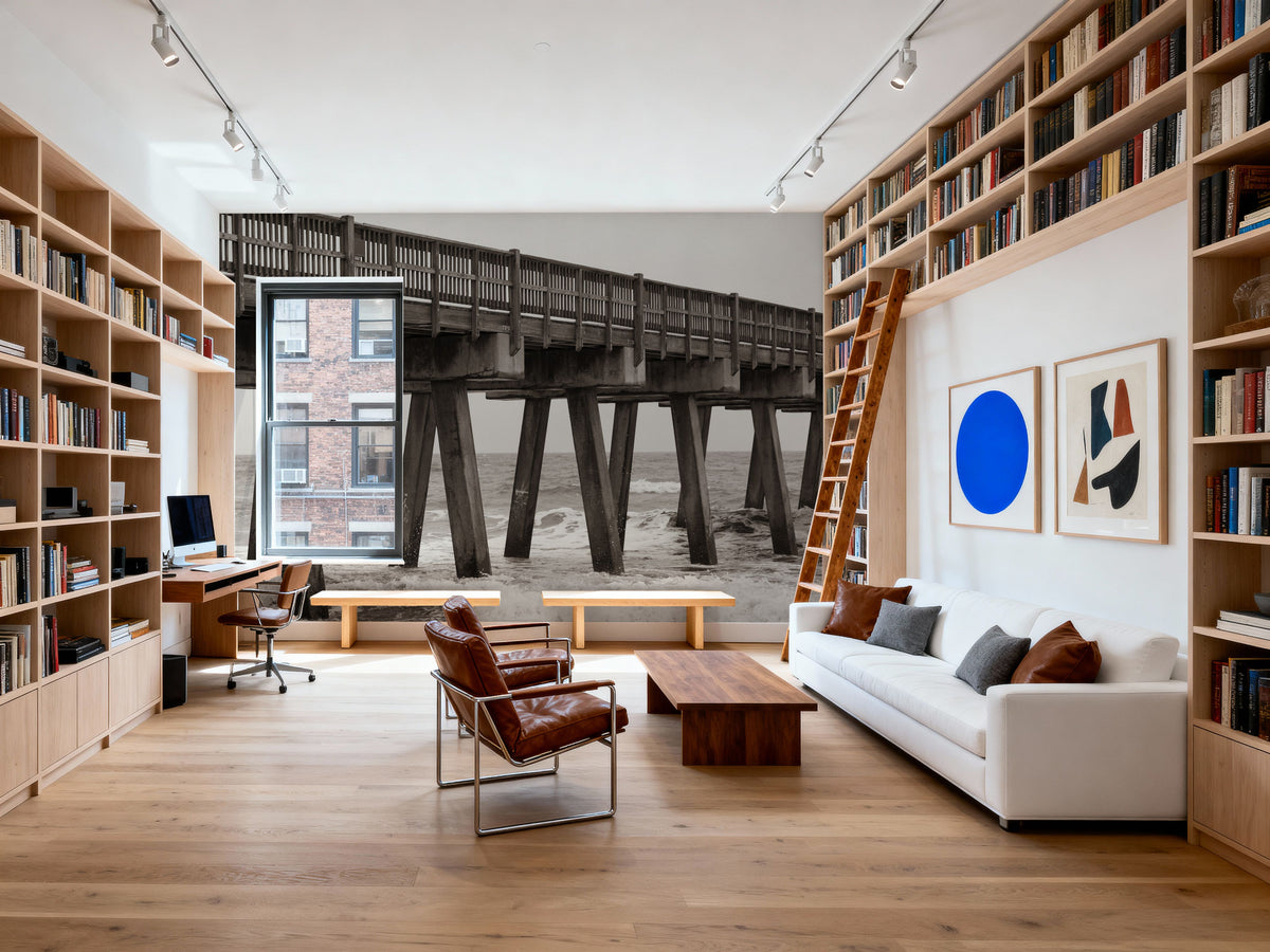 Pier Angles II Mural Wallpaper - room preview 04