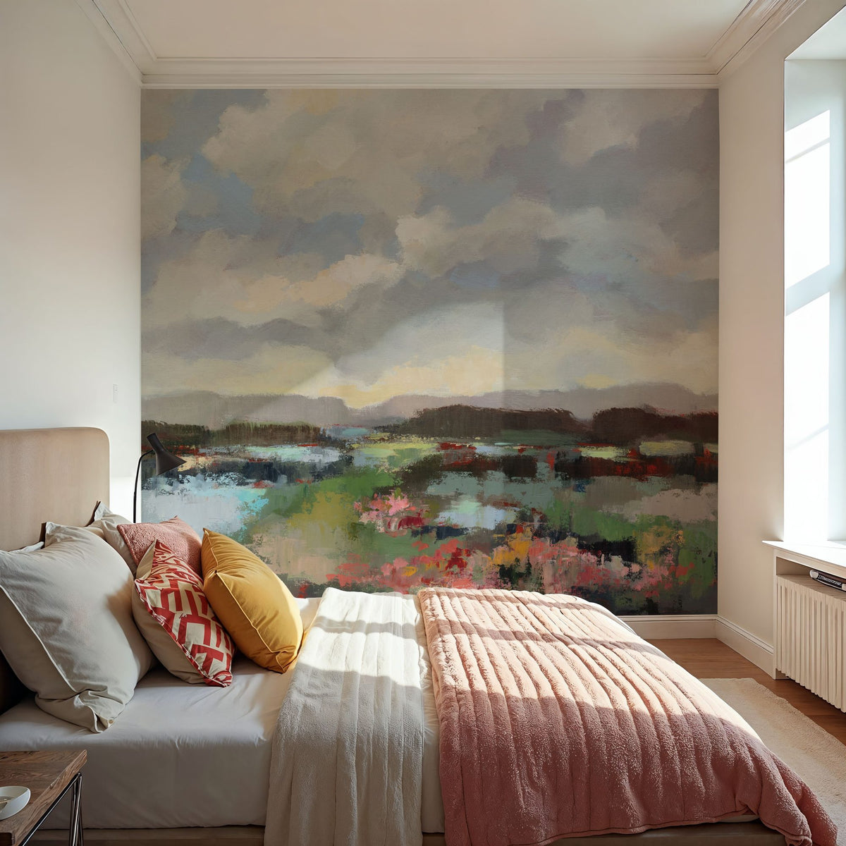 By the Lake Mural Wallpaper - room preview 04
