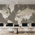 World Map - Earp Mural Wallpaper - room preview 04