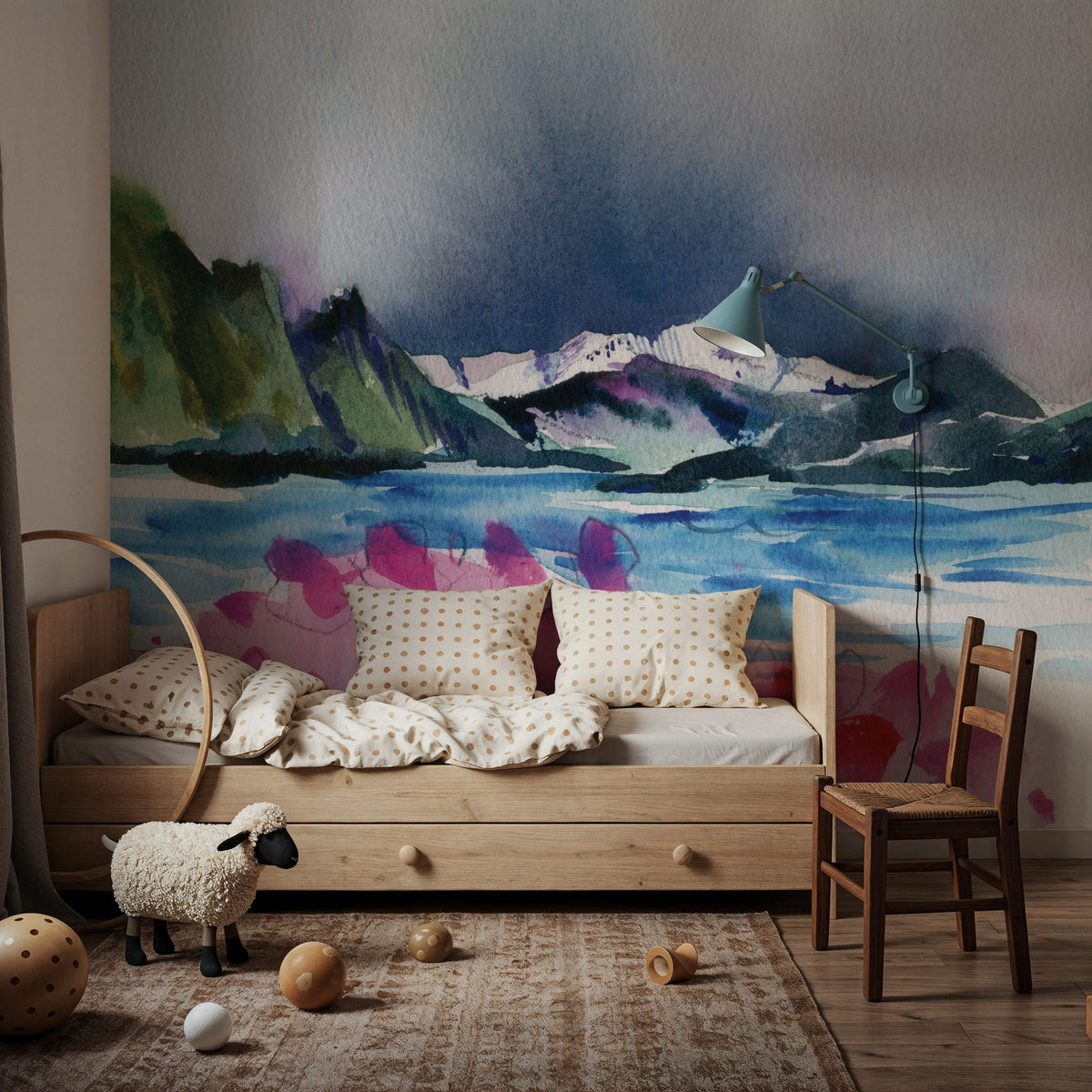 Moody Cove Mural Wallpaper - room preview 04