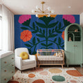 Modern Botanical III Mural Wallpaper - room preview 04