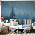 Magic Meadow At Dusk Mural Wallpaper - room preview 04