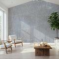 Scratched Stone Mural Wallpaper - room preview 04