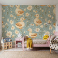 Bonny Ducklings Mural Wallpaper - room preview 04
