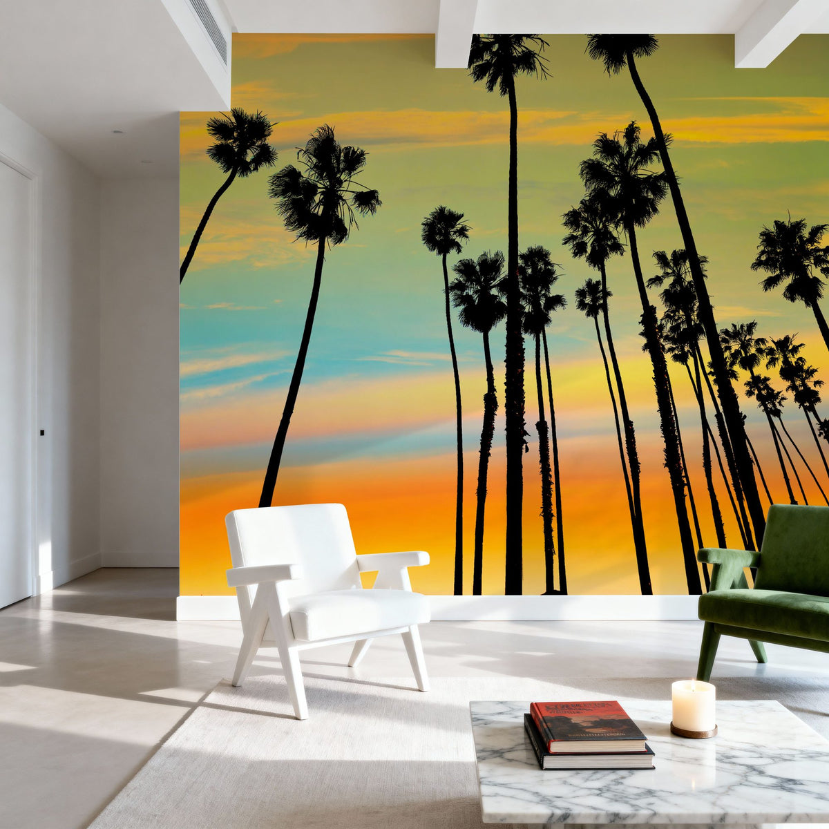 Santa Barbara Sunset III Mural Wallpaper - room preview 04