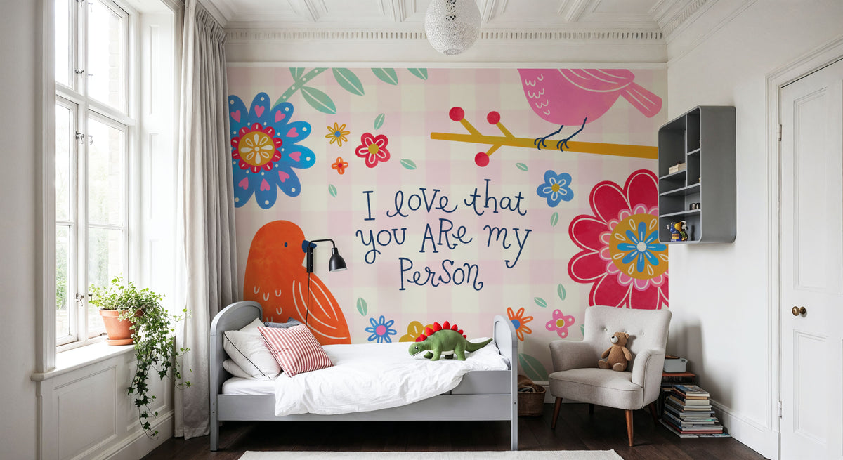Bloom Bright II Mural Wallpaper - room preview 04