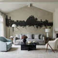 Monterosso Al Mare Italy Skyline Concrete Mural Wallpaper - room preview 04